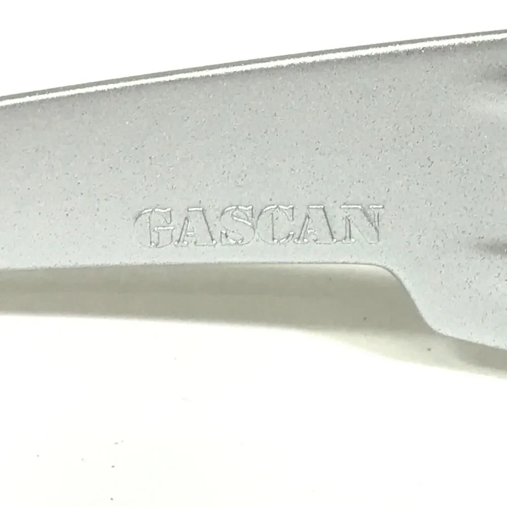 Oakley Sunglasses Gascan OO9014-C160 Metallic X-Silver Black Prizm Polarized - Picture 11 of 12